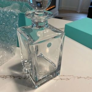 Tiffany & co square decanter